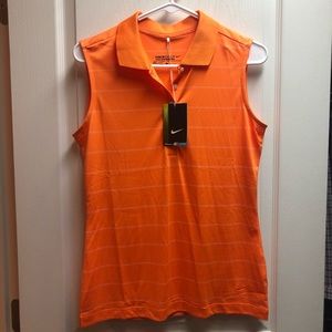Women’s sleeveless golf shirt